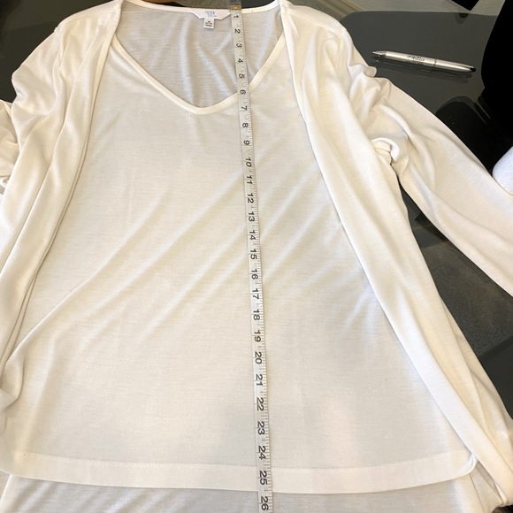 Mock Top with long cardigan style over top Time & Tru - Picture 8 of 14